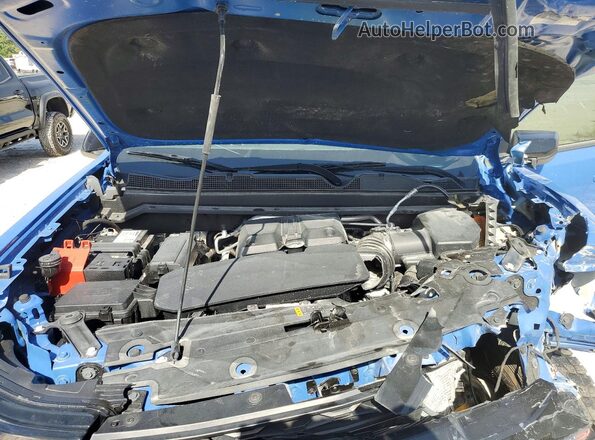 1GCPTFEKXS1203008 2025 CHEVROLET COLORADO Blue Rear interior view