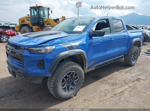 1GCPTFEKXS1207673 2025 CHEVROLET COLORADO Blue Przód lewy