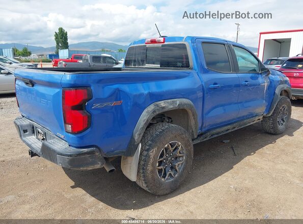 1GCPTFEKXS1207673 2025 CHEVROLET COLORADO Blue Tył prawy