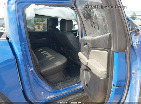 1GCPTFEKXS1207673 2025 CHEVROLET COLORADO Blue Widok naklejki z numerem VIN