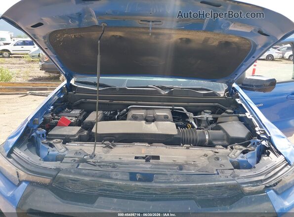 1GCPTFEKXS1207673 2025 CHEVROLET COLORADO Blue Widok z tyłu