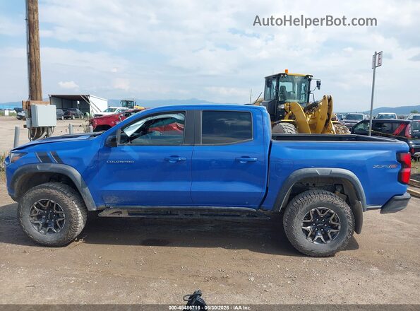 1GCPTFEKXS1207673 2025 CHEVROLET COLORADO Blue Widok wnętrza 360 stopni
