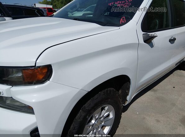 1GCPWAEF5KZ311440 2019 CHEVROLET SILVERADO White Vista frontal