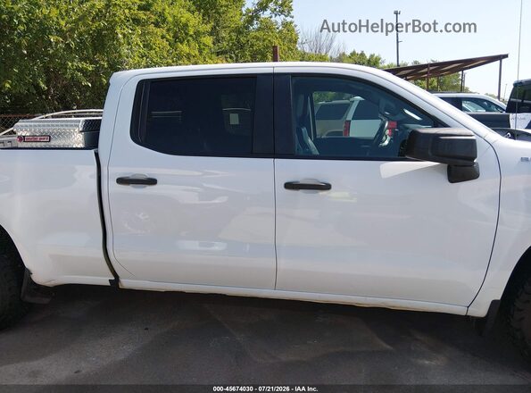1GCPWAEF5KZ311440 2019 CHEVROLET SILVERADO White Vista interior trasera