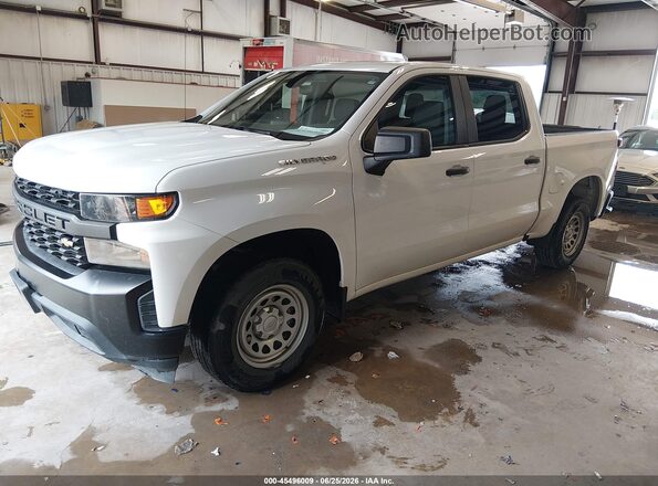 1GCPWAEF7LZ252280 2020 CHEVROLET SILVERADO White Przód lewy