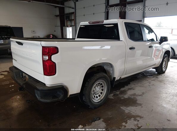 1GCPWAEF7LZ252280 2020 CHEVROLET SILVERADO White Tył prawy