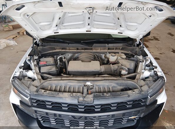 1GCPWAEF7LZ252280 2020 CHEVROLET SILVERADO White Widok z tyłu