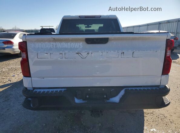1GCPWAEHXKZ419618 2019 CHEVROLET SILVERADO White Հետևի տեսք
