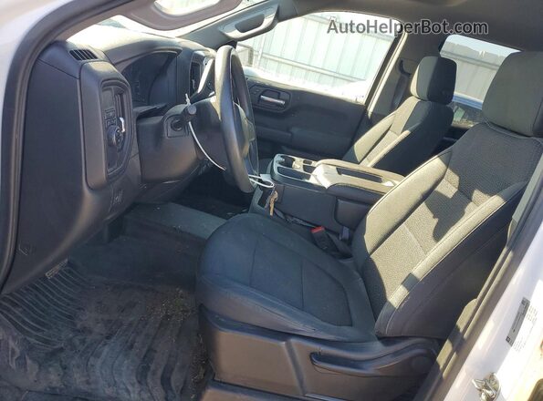 1GCPWAEHXKZ419618 2019 CHEVROLET SILVERADO White Սալոնի դիմացի տեսք