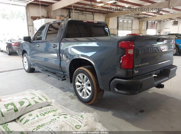 1GCPWBEH0MZ172473 2021 CHEVROLET SILVERADO Gray Tył lewy