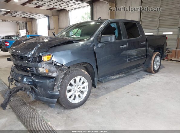 1GCPWBEH0MZ172473 2021 CHEVROLET SILVERADO Gray Przód lewy