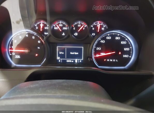 1GCPWBEH0MZ172473 2021 CHEVROLET SILVERADO Gray Widok tylnych siedzeń