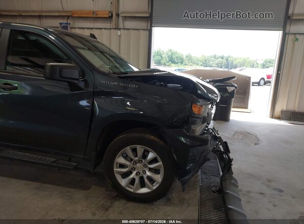 1GCPWBEH0MZ172473 2021 CHEVROLET SILVERADO Gray Widok z przodu