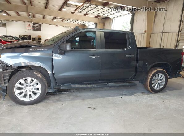 1GCPWBEH0MZ172473 2021 CHEVROLET SILVERADO Gray 