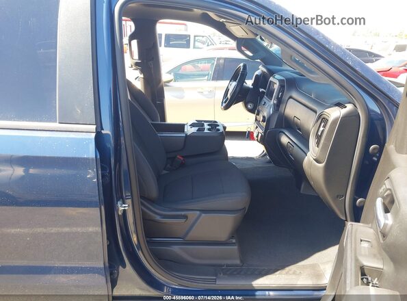 1GCPWBEK3MZ186007 2021 CHEVROLET SILVERADO Blue Սալոնի դիմացի տեսք
