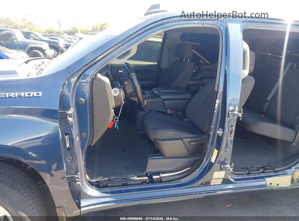 1GCPWBEK3MZ186007 2021 CHEVROLET SILVERADO Blue Դիմացի տեսք