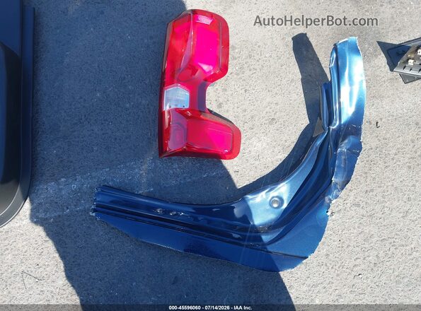 1GCPWBEK3MZ186007 2021 CHEVROLET SILVERADO Blue 
