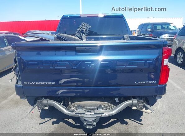 1GCPWBEK3MZ186007 2021 CHEVROLET SILVERADO Blue 