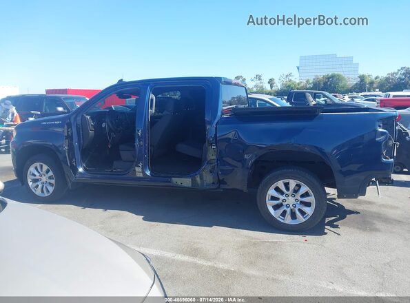 1GCPWBEK3MZ186007 2021 CHEVROLET SILVERADO Blue 