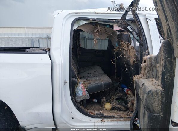 1GCPWBEK6MZ210574 2021 CHEVROLET SILVERADO White Вид наклейки з VIN-кодом