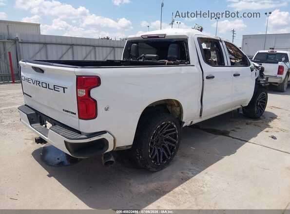 1GCPWBEK6MZ210574 2021 CHEVROLET SILVERADO White Задня права чверть