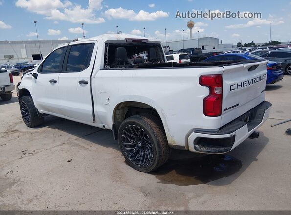 1GCPWBEK6MZ210574 2021 CHEVROLET SILVERADO White Задня ліва чверть