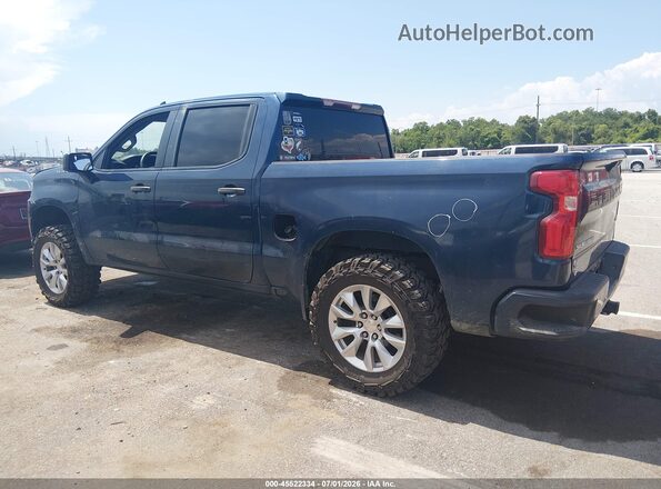 1GCPWBEKXMZ219018 2021 CHEVROLET SILVERADO Blue სალონის 360-გრადუსიანი ხედი