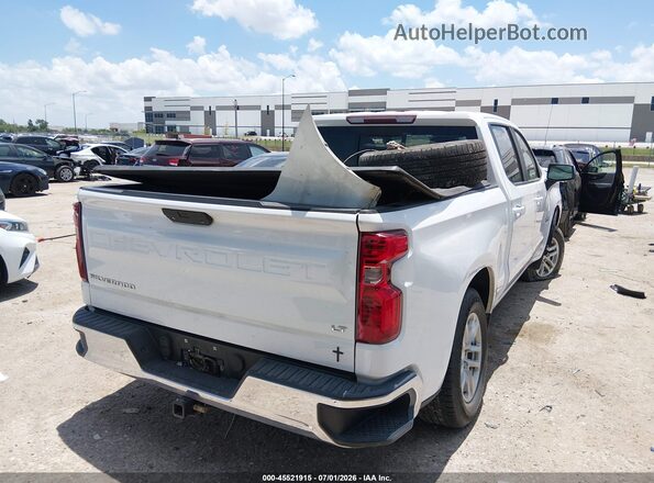 1GCPWCED0KZ146083 2019 CHEVROLET SILVERADO White Задня права чверть