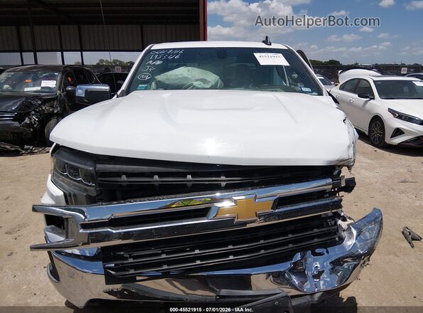 1GCPWCED0KZ146083 2019 CHEVROLET SILVERADO White Вид панелі приладів