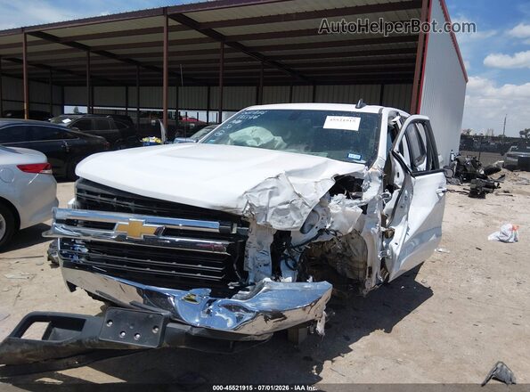 1GCPWCED0KZ146083 2019 CHEVROLET SILVERADO White Передня ліва чверть