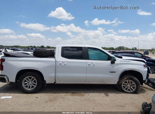 1GCPWCED0KZ146083 2019 CHEVROLET SILVERADO White Вид щитка приладів