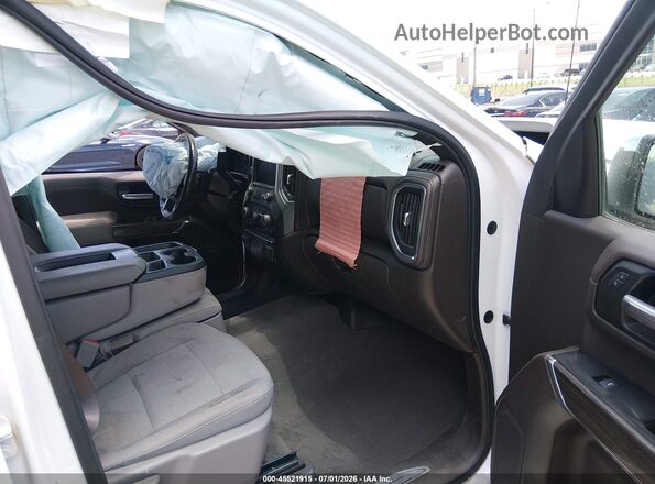 1GCPWCED0KZ146083 2019 CHEVROLET SILVERADO White Вид салону спереду