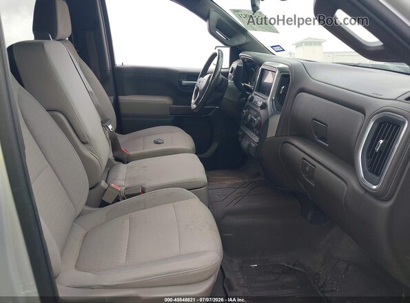 1GCPWCED1KZ116249 2019 CHEVROLET SILVERADO Silver Вид салону спереду
