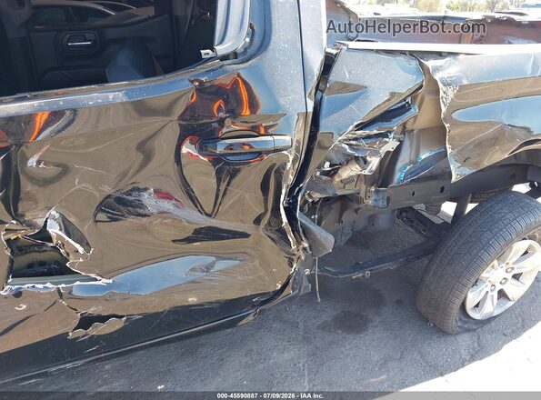 1GCPWCED3MZ392208 2021 CHEVROLET SILVERADO Black წინა ხედი