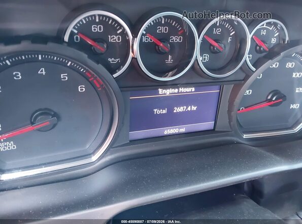 1GCPWCED3MZ392208 2021 CHEVROLET SILVERADO Black უკანა სავარძლების ხედი