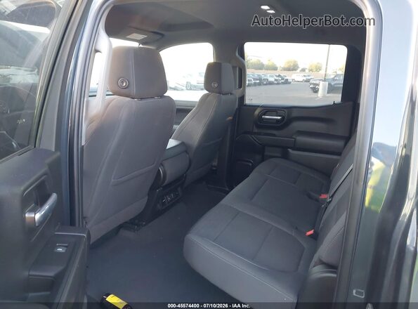 1GCPWCED3NZ150827 2022 CHEVROLET SILVERADO Black Вид наклейки з VIN-кодом