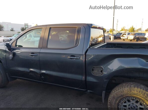 1GCPWCED3NZ150827 2022 CHEVROLET SILVERADO Black 