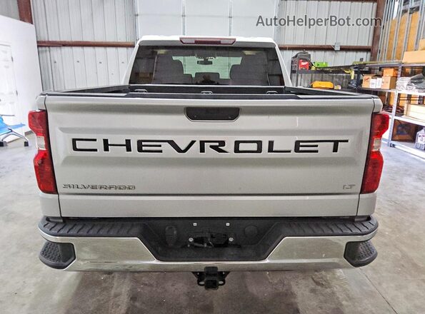 1GCPWCED4KZ395888 2019 CHEVROLET SILVERADO Silver Հետևի տեսք