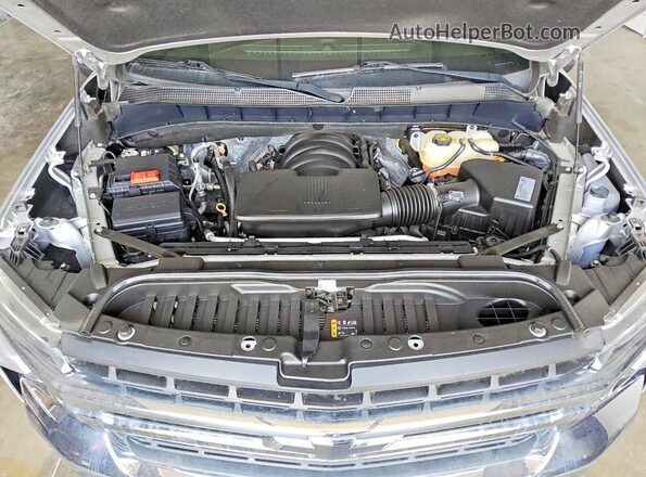 1GCPWCED4KZ395888 2019 CHEVROLET SILVERADO Silver Սալոնի հետևի տեսք