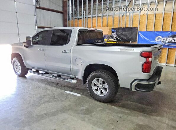1GCPWCED4KZ395888 2019 CHEVROLET SILVERADO Silver Հետևի ձախ