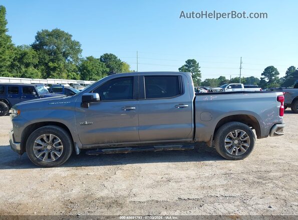 1GCPWCED4MZ105975 2021 CHEVROLET SILVERADO Серый 