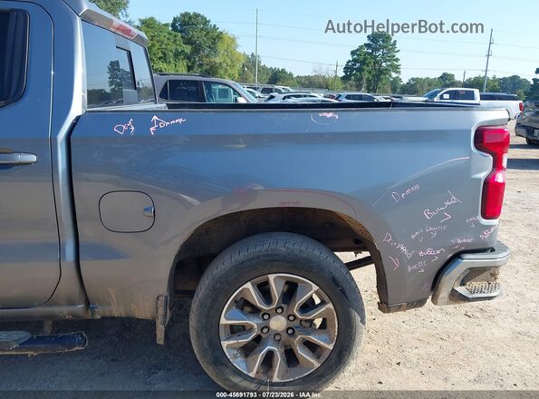 1GCPWCED4MZ105975 2021 CHEVROLET SILVERADO Серый 
