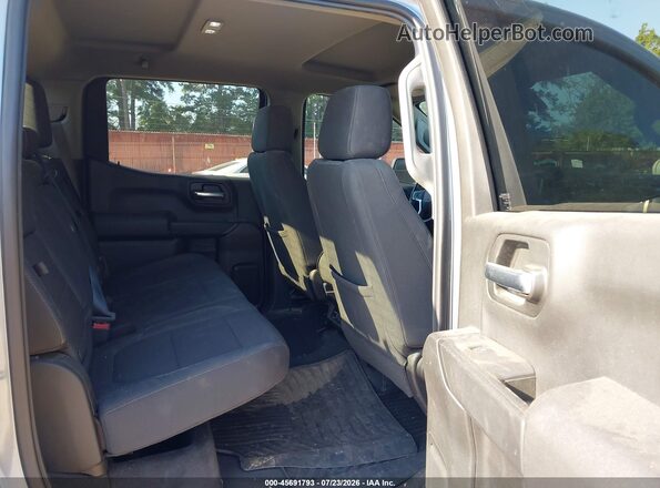 1GCPWCED4MZ105975 2021 CHEVROLET SILVERADO Серый Вид наклейки с VIN-кодом