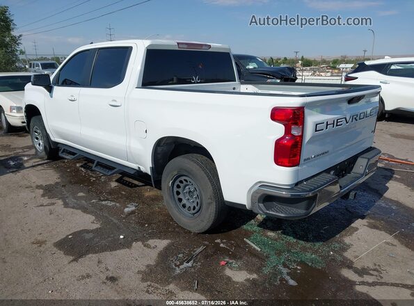 1GCPWCED4MZ414863 2021 CHEVROLET SILVERADO White Задня ліва чверть