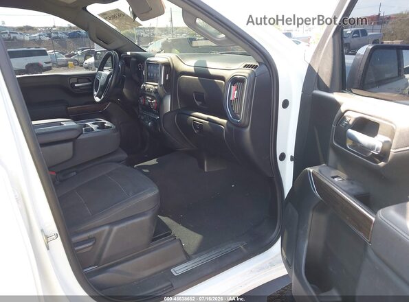 1GCPWCED4MZ414863 2021 CHEVROLET SILVERADO White Вид салону спереду