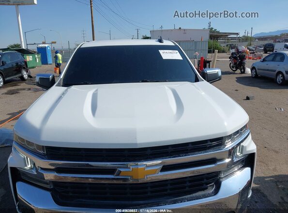 1GCPWCED4MZ414863 2021 CHEVROLET SILVERADO White Вид щитка приладів