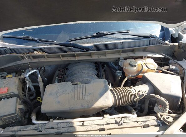 1GCPWCED4MZ414863 2021 CHEVROLET SILVERADO White Вид ззаду
