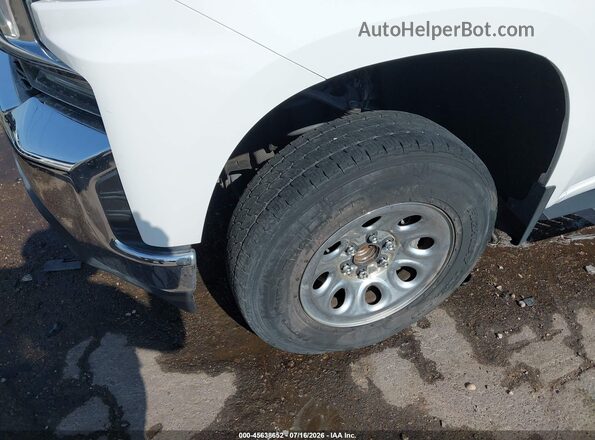 1GCPWCED4MZ414863 2021 CHEVROLET SILVERADO White Вид спереду