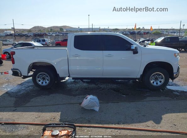 1GCPWCED4MZ414863 2021 CHEVROLET SILVERADO White Вид задньої частини салону