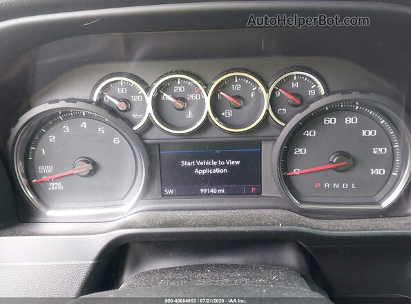 1GCPWCED8KZ127913 2019 CHEVROLET SILVERADO Red უკანა სავარძლების ხედი